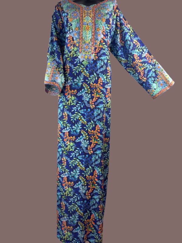 Donkerblauwe jalabiya